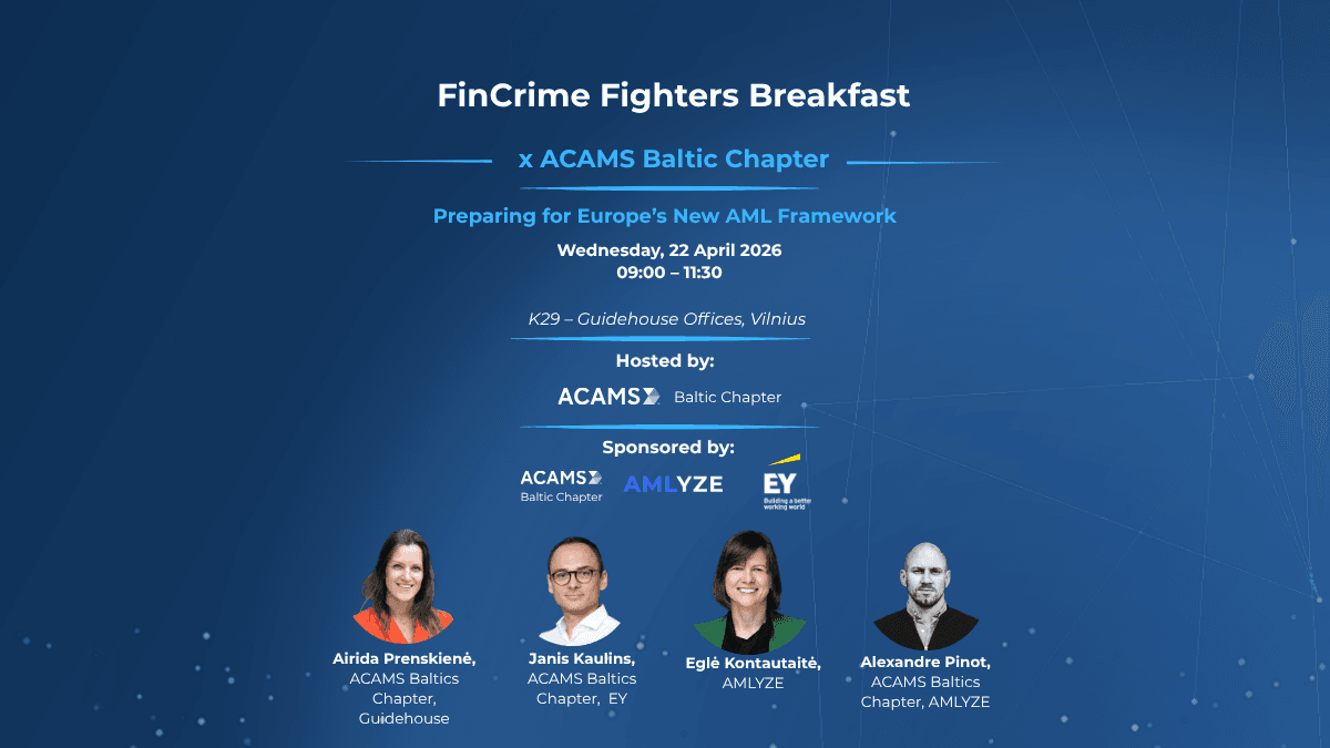 FinCrime Fighters Breakfast