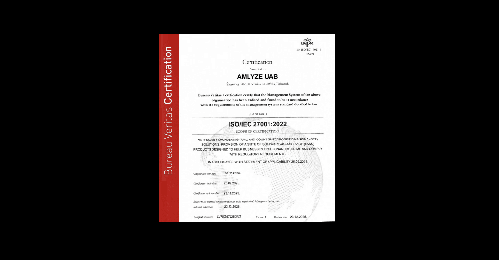 ISO Certificate