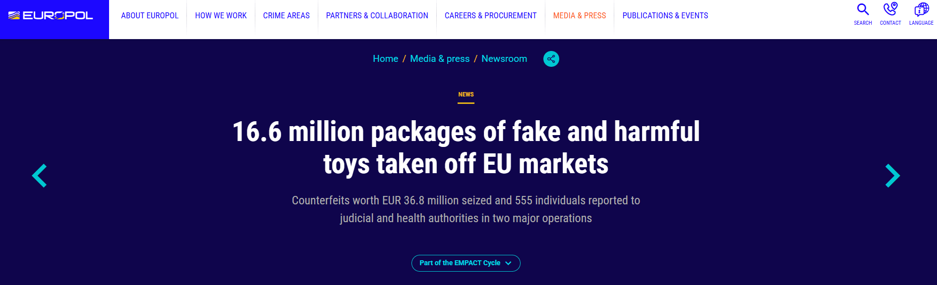 Counterfeiting and Piracy of Products