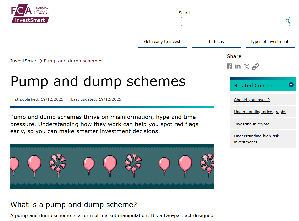 Pump and Dump